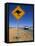 Road Sign, Western Australia, Australia-Doug Pearson-Framed Premier Image Canvas