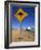 Road Sign, Western Australia, Australia-Doug Pearson-Framed Photographic Print