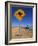 Road Sign, Western Australia, Australia-Doug Pearson-Framed Photographic Print