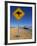 Road Sign, Western Australia, Australia-Doug Pearson-Framed Photographic Print