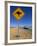 Road Sign, Western Australia, Australia-Doug Pearson-Framed Photographic Print