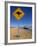 Road Sign, Western Australia, Australia-Doug Pearson-Framed Photographic Print