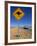 Road Sign, Western Australia, Australia-Doug Pearson-Framed Photographic Print