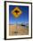 Road Sign, Western Australia, Australia-Doug Pearson-Framed Photographic Print