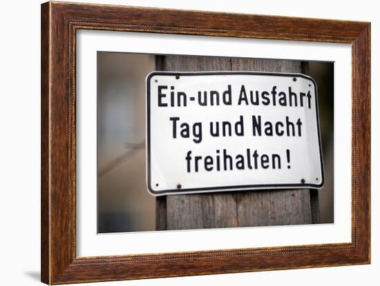 Road Sin Berlin-Felipe Rodriguez-Framed Photographic Print