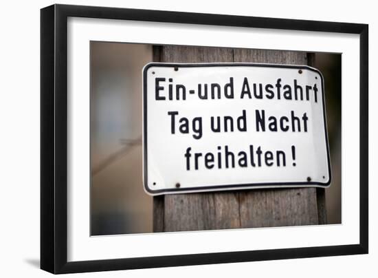 Road Sin Berlin-Felipe Rodriguez-Framed Photographic Print