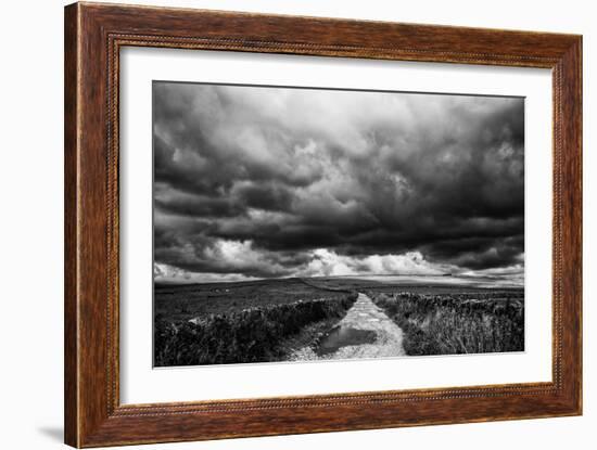 Road Through a Storm-Rory Garforth-Framed Photographic Print