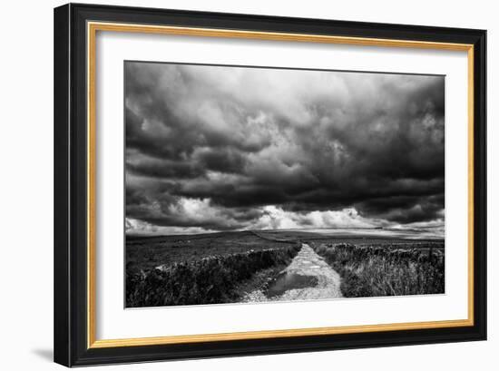 Road Through a Storm-Rory Garforth-Framed Photographic Print