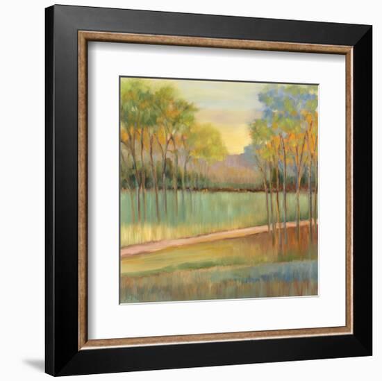 Road Through Blue Fields-Libby Smart-Framed Giclee Print