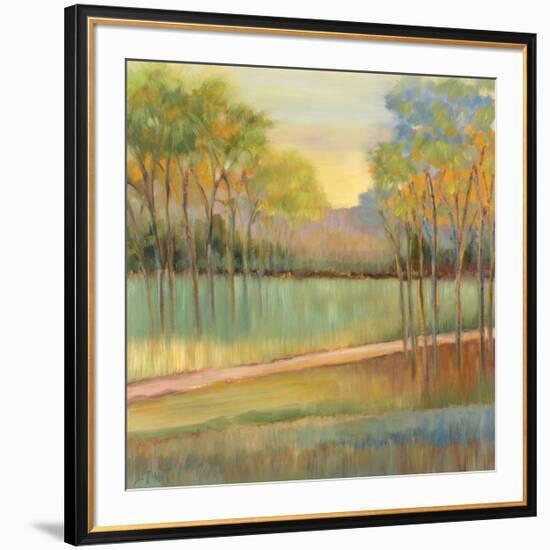 Road Through Blue Fields-Libby Smart-Framed Giclee Print