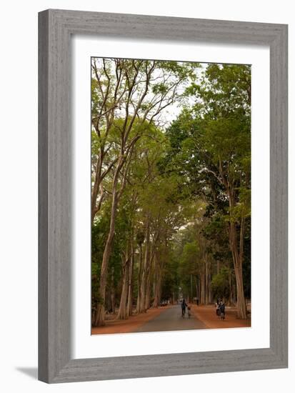 Road to Angkor-Erin Berzel-Framed Photographic Print