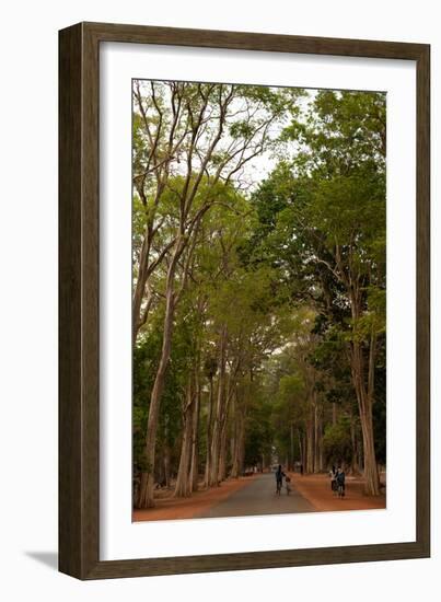 Road to Angkor-Erin Berzel-Framed Photographic Print