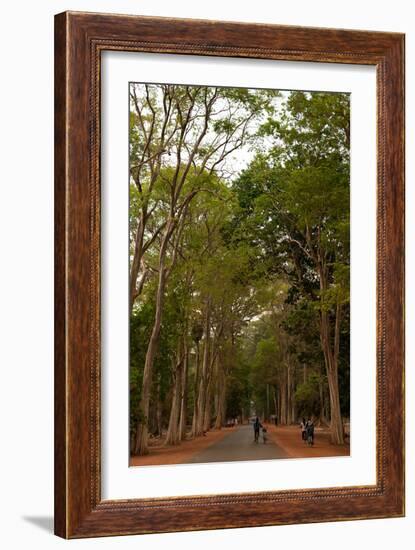 Road to Angkor-Erin Berzel-Framed Photographic Print