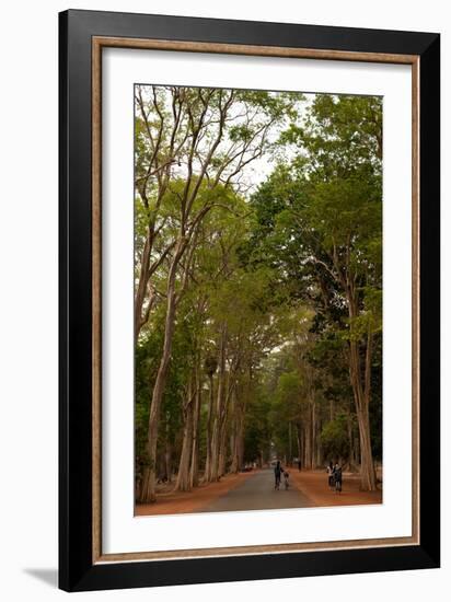 Road to Angkor-Erin Berzel-Framed Photographic Print