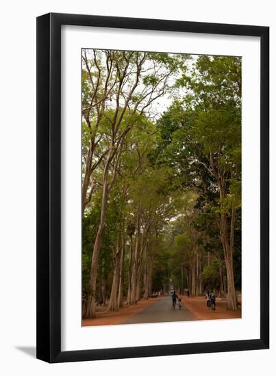 Road to Angkor-Erin Berzel-Framed Photographic Print