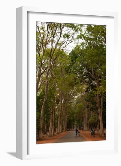 Road to Angkor-Erin Berzel-Framed Photographic Print