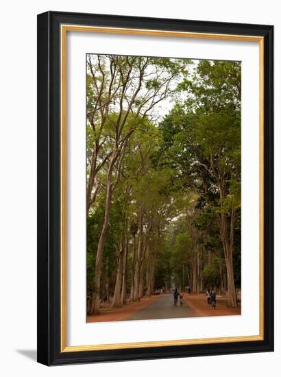 Road to Angkor-Erin Berzel-Framed Photographic Print