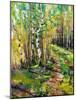 Road To Autumn Wood-balaikin2009-Mounted Art Print