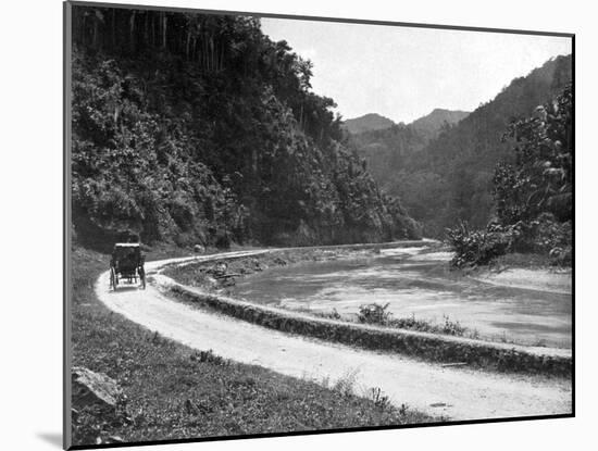 Road to Bog Walk, Jamaica, C1905-Adolphe & Son Duperly-Mounted Giclee Print