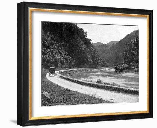 Road to Bog Walk, Jamaica, C1905-Adolphe & Son Duperly-Framed Giclee Print