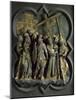 Road to Calvary, Panel-Lorenzo Ghiberti-Mounted Giclee Print