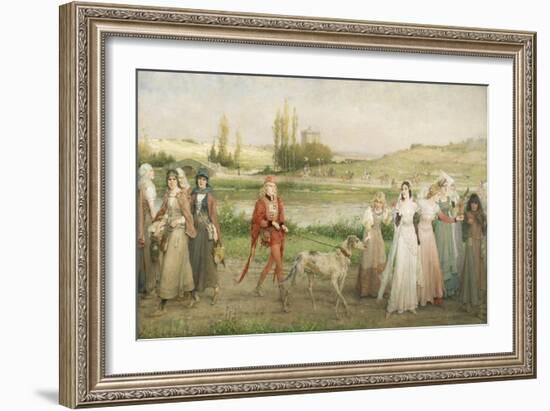 Road to Camelot-George Henry Boughton-Framed Giclee Print