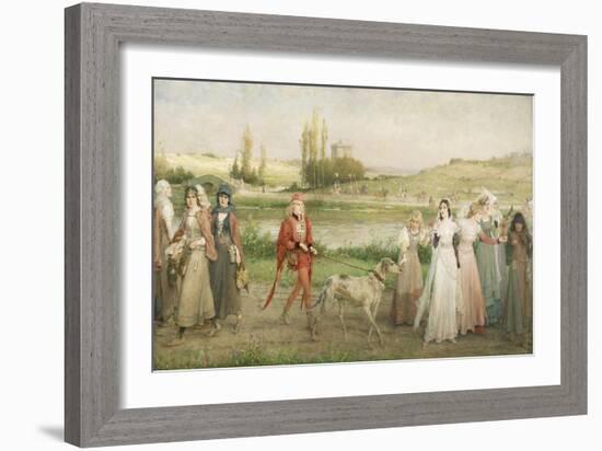 Road to Camelot-George Henry Boughton-Framed Giclee Print