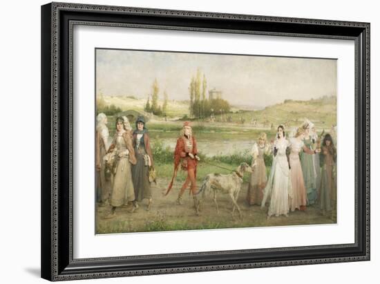 Road to Camelot-George Henry Boughton-Framed Giclee Print