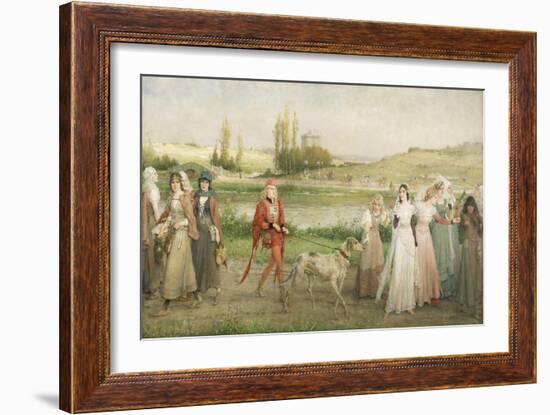 Road to Camelot-George Henry Boughton-Framed Giclee Print