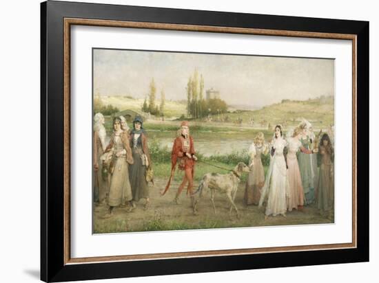 Road to Camelot-George Henry Boughton-Framed Giclee Print