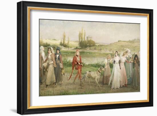 Road to Camelot-George Henry Boughton-Framed Giclee Print