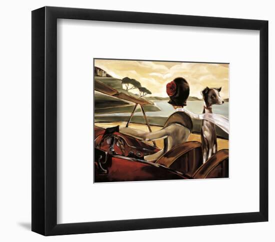 Road to Cannes-Trish Biddle-Framed Giclee Print