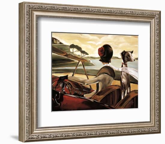 Road to Cannes-Trish Biddle-Framed Giclee Print