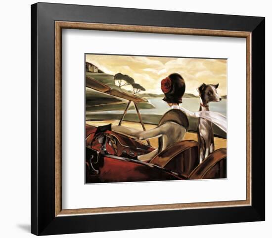 Road to Cannes-Trish Biddle-Framed Giclee Print