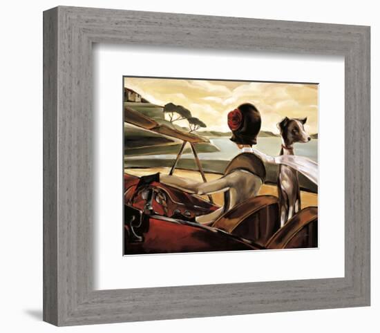 Road to Cannes-Trish Biddle-Framed Giclee Print