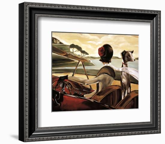 Road to Cannes-Trish Biddle-Framed Giclee Print