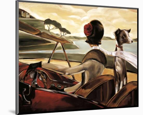 Road to Cannes-Trish Biddle-Mounted Giclee Print