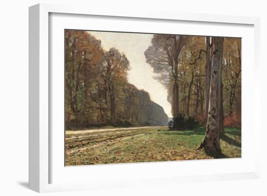 Road to Chailly-Claude Monet-Framed Art Print