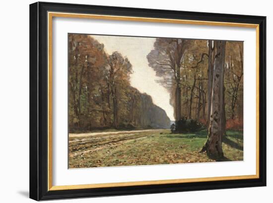 Road to Chailly-Claude Monet-Framed Art Print