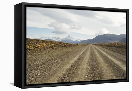 Road to El Chalten, Patagonia, Argentina, South America-Mark Chivers-Framed Premier Image Canvas