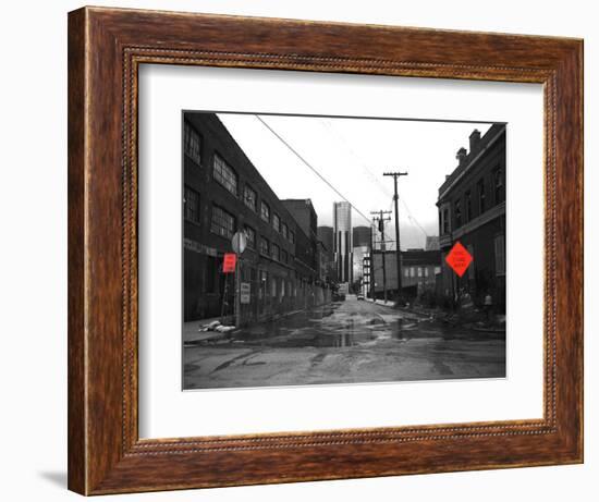 Road To Gm Headquarters-NaxArt-Framed Art Print