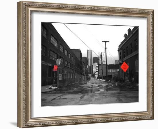 Road To Gm Headquarters-NaxArt-Framed Art Print