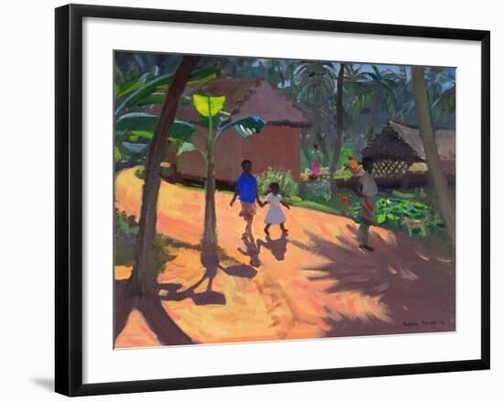 Road to Kovalum Beach, Kerala, 1996-Andrew Macara-Framed Giclee Print