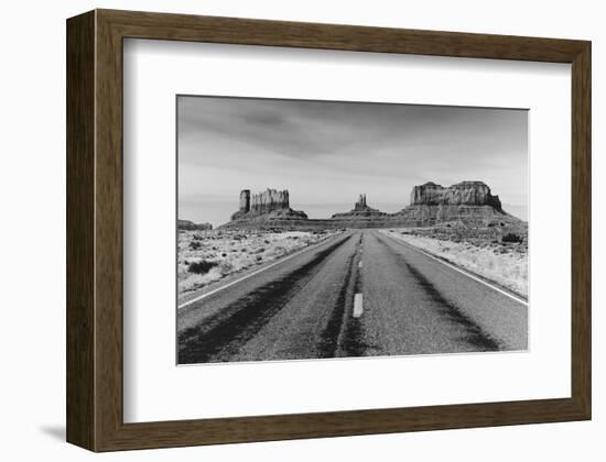 Road to Monument Valley, Arizona-null-Framed Premium Giclee Print