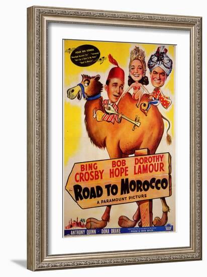 Road to Morocco, 1942-null-Framed Art Print