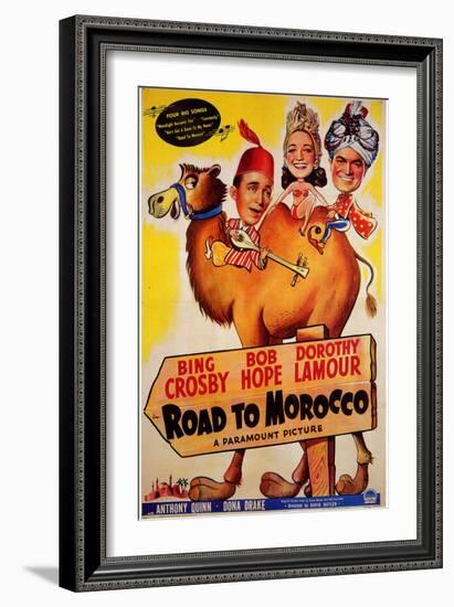 Road to Morocco, 1942-null-Framed Art Print