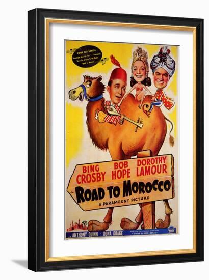 Road to Morocco, 1942-null-Framed Art Print