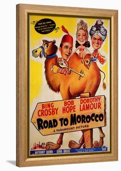 Road to Morocco, 1942-null-Framed Stretched Canvas