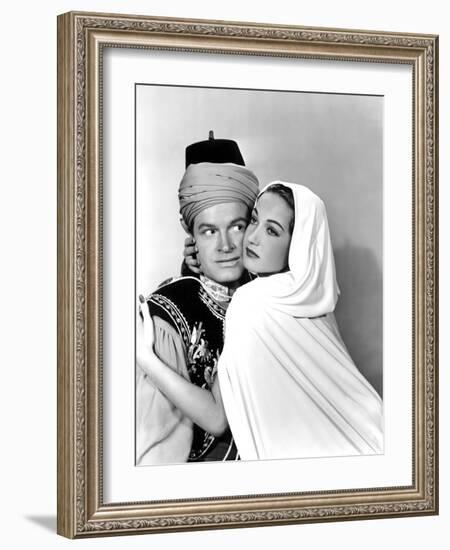 Road To Morocco, Bob Hope, Dorothy Lamour, 1942-null-Framed Photo