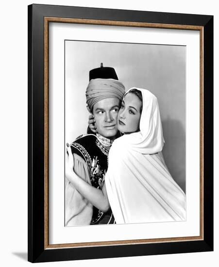 Road To Morocco, Bob Hope, Dorothy Lamour, 1942-null-Framed Photo